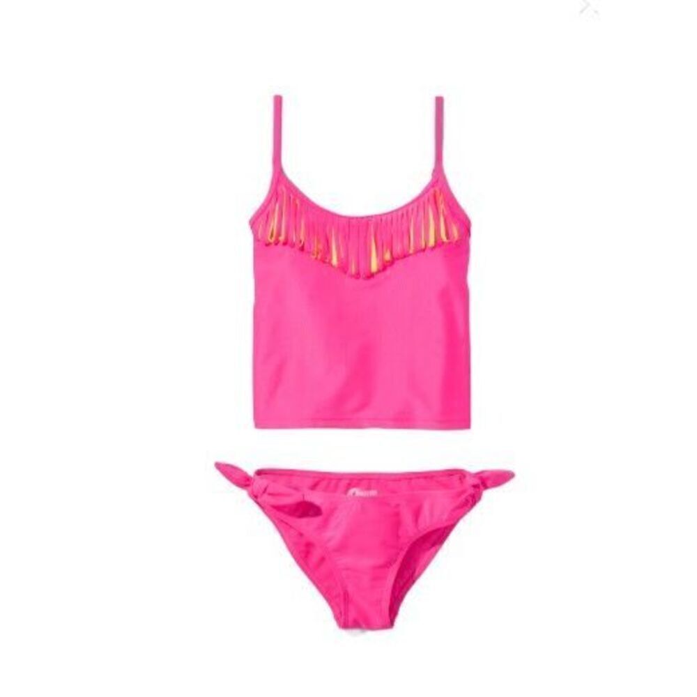 Sugar & Jade Fringe Tankini Swimsuit
